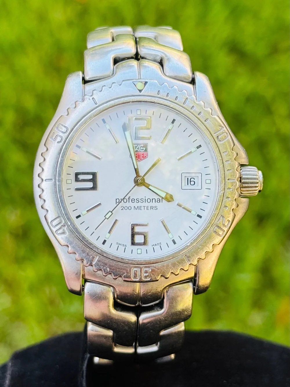 Tag Heuer Professional Caliber ETA 955.112 | S-Link Bracelet | 1992 | Swiss